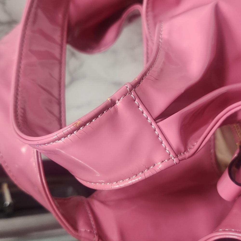 VALENTINO GARAVANI PINK PATENT LEATHER - Picture 5 of 7